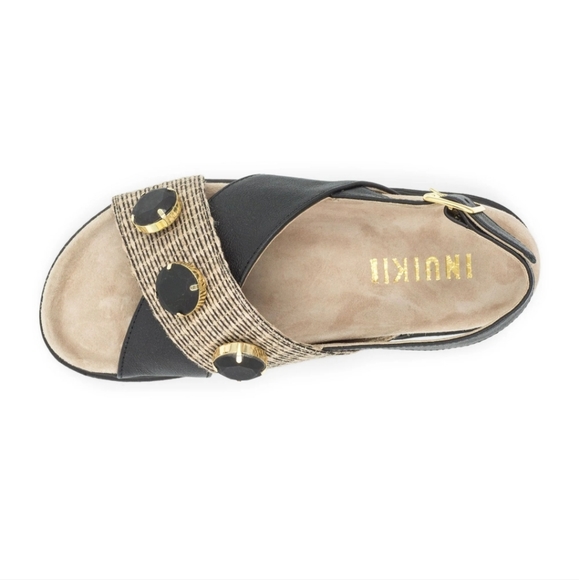 Inuikii Rafia Stone Sandals - Picture 2 of 6